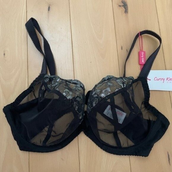Curvy Kate Dita Plunge Bra - Size 32F - New With Tags - Picture 2 of 6